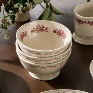 McGEE  & CO. Coronet Dinner Bowls (Set of 4)